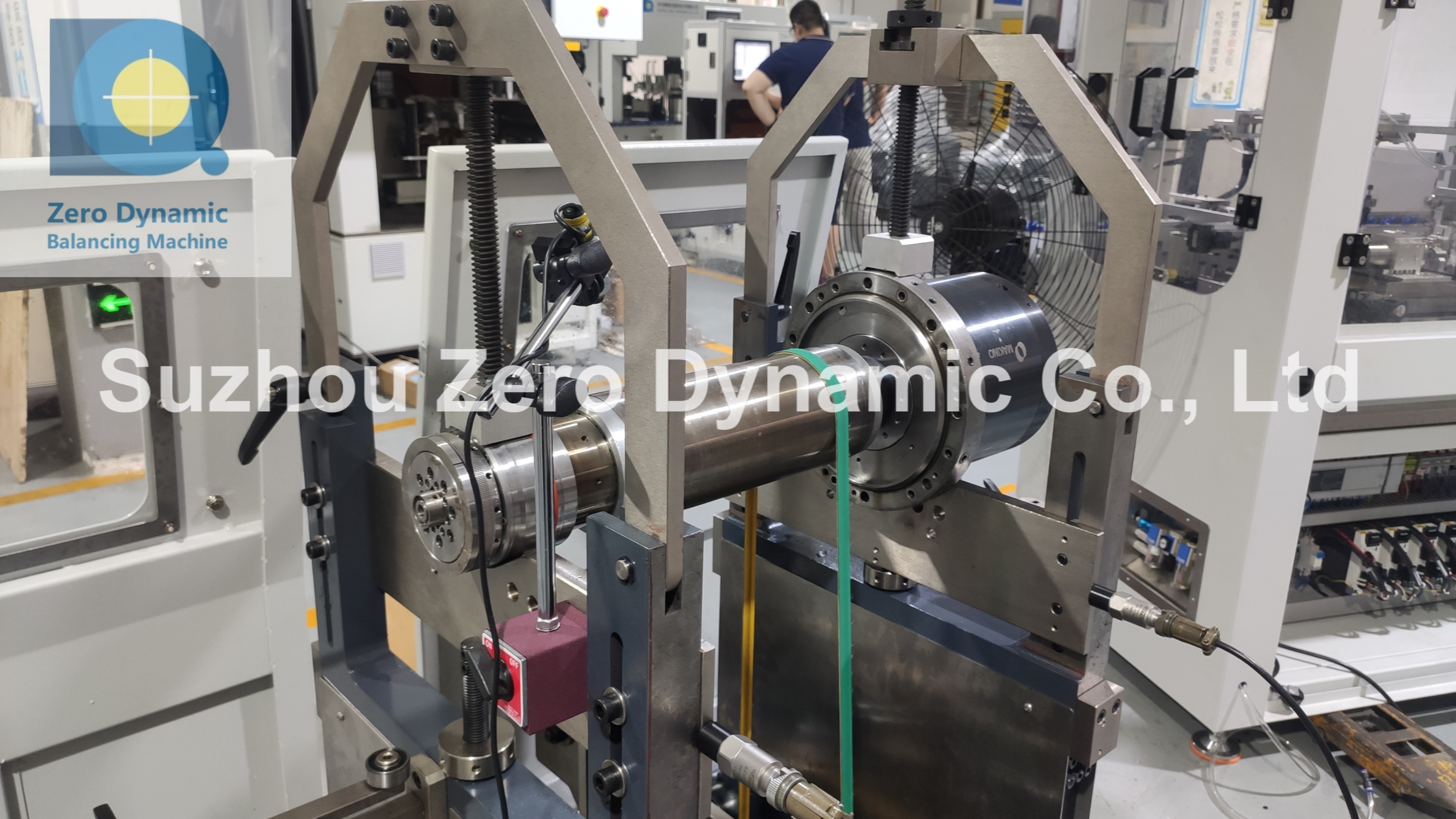 Soft Bearing Mechanical Spindle / Electrical Spindle Balancing Machine High Precision Spindle Balancer
