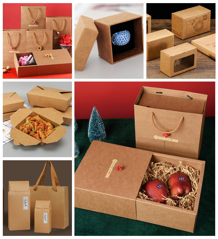  Food Safe 270gsm 300gsm Brown Kraft Paper For Gift Bag High Strength 610 x 860mm