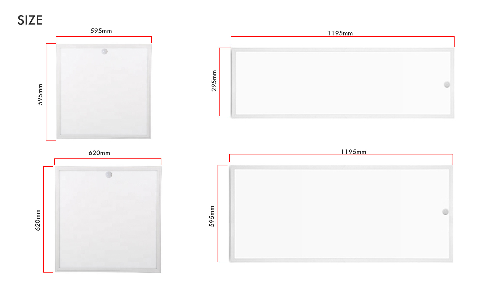 36W Tunable White Led Panel Lighting
