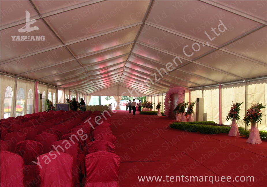 Standard Chartered Big Commercial Tents For Outside Events , Custom Made