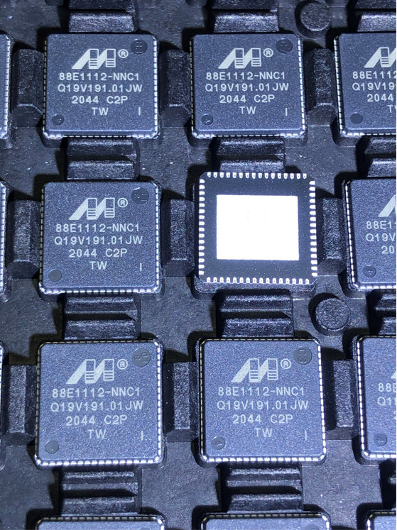 88E1112-C2-NNC1I000 Marvell Semiconductor Integrated circuits IC ALASKATM ULTRA GIGABIT PHY WITH DUAL SERDES 88E1112