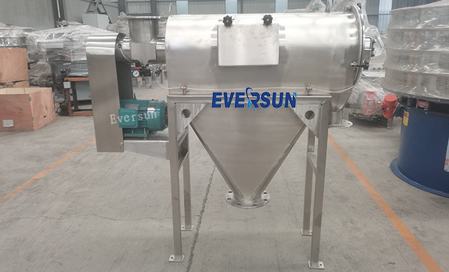 Coffee Powder Screening Airflow Centrifugal Sieving Machine For Granules Powder