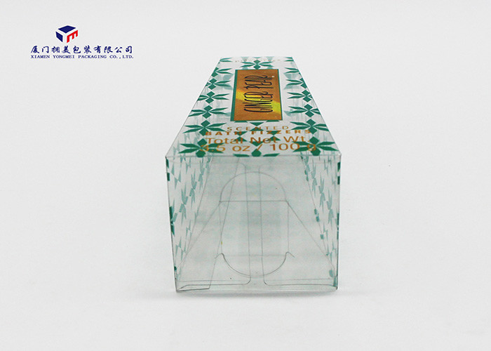 Trapezoid Custom Printed Plastic Boxes Clear Plastic Box For Gift 0.3mm Thickness