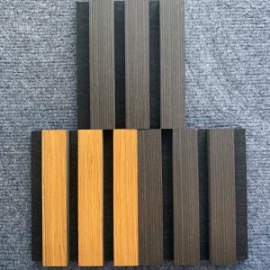China Slat Veneer Wooden Perforated Acoustic Panels For Home Theater on sale