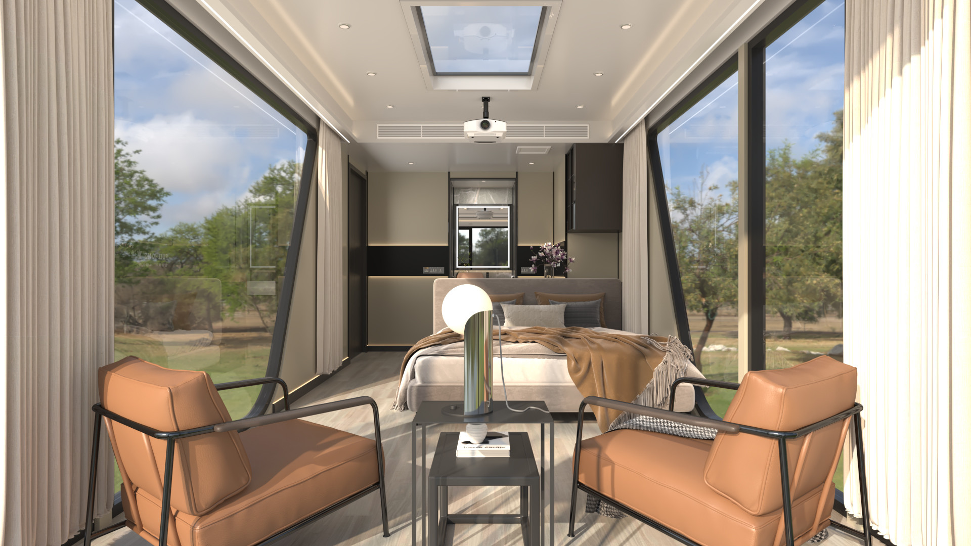Space Capsule House Advanced Thermal Insulation Energy- Climate Management for Traditional Building Comforts