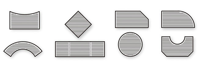 CE Commercial Aluminum Walk Off Mat High Traffic Entrance Mats 1.5mm Thick