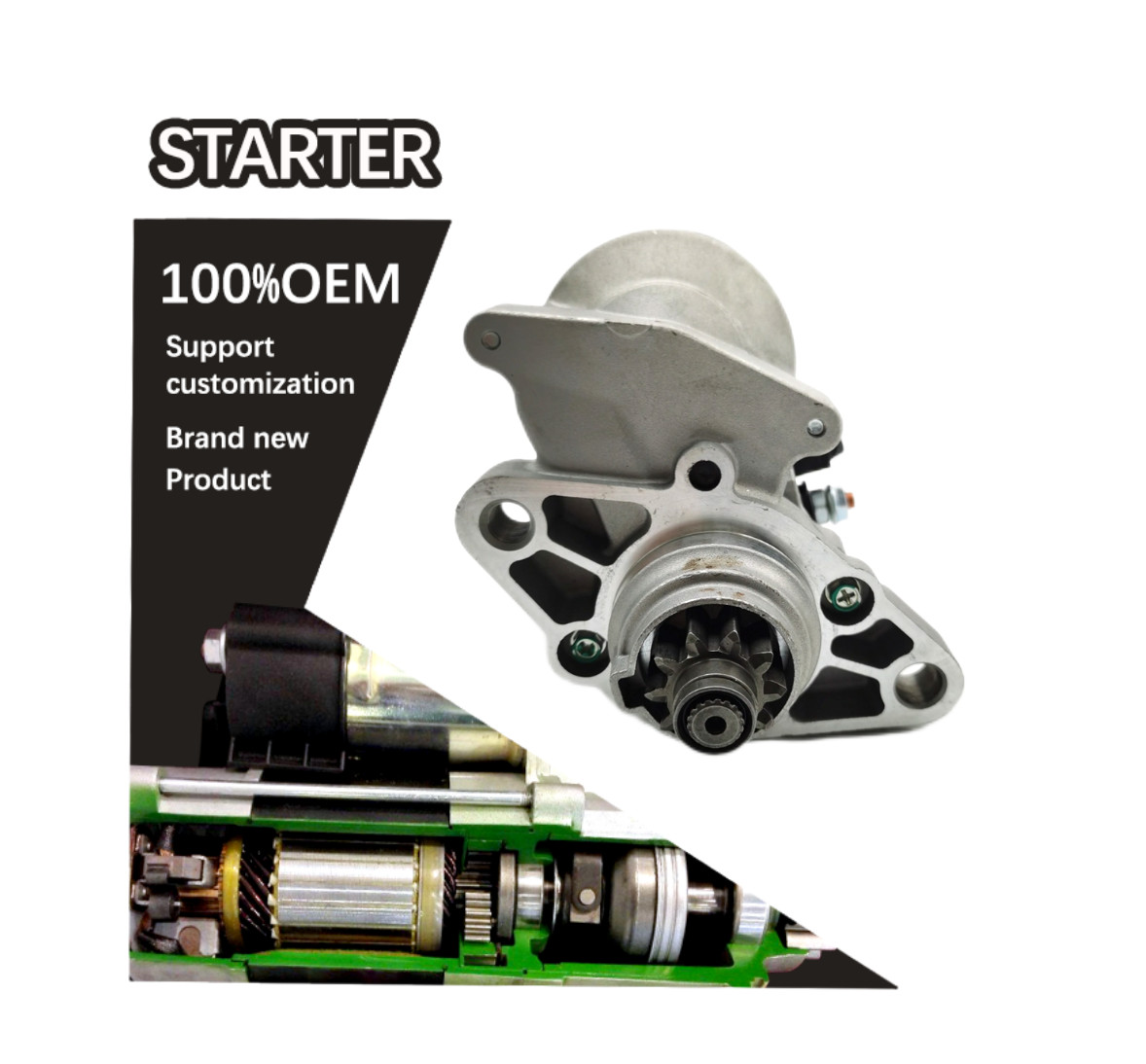 12V 10T CW STARTER 2280001560, 2280001690, 2280003260, 2280003261, 2280003263, 2280003930, 2280003931, 228000-1560,