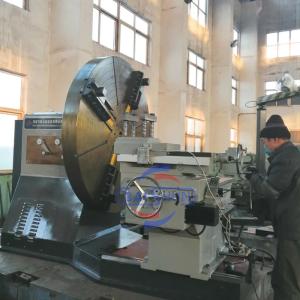 Standard Large Floor Type Lathe For Machining 2500mm Shipyard Propeller