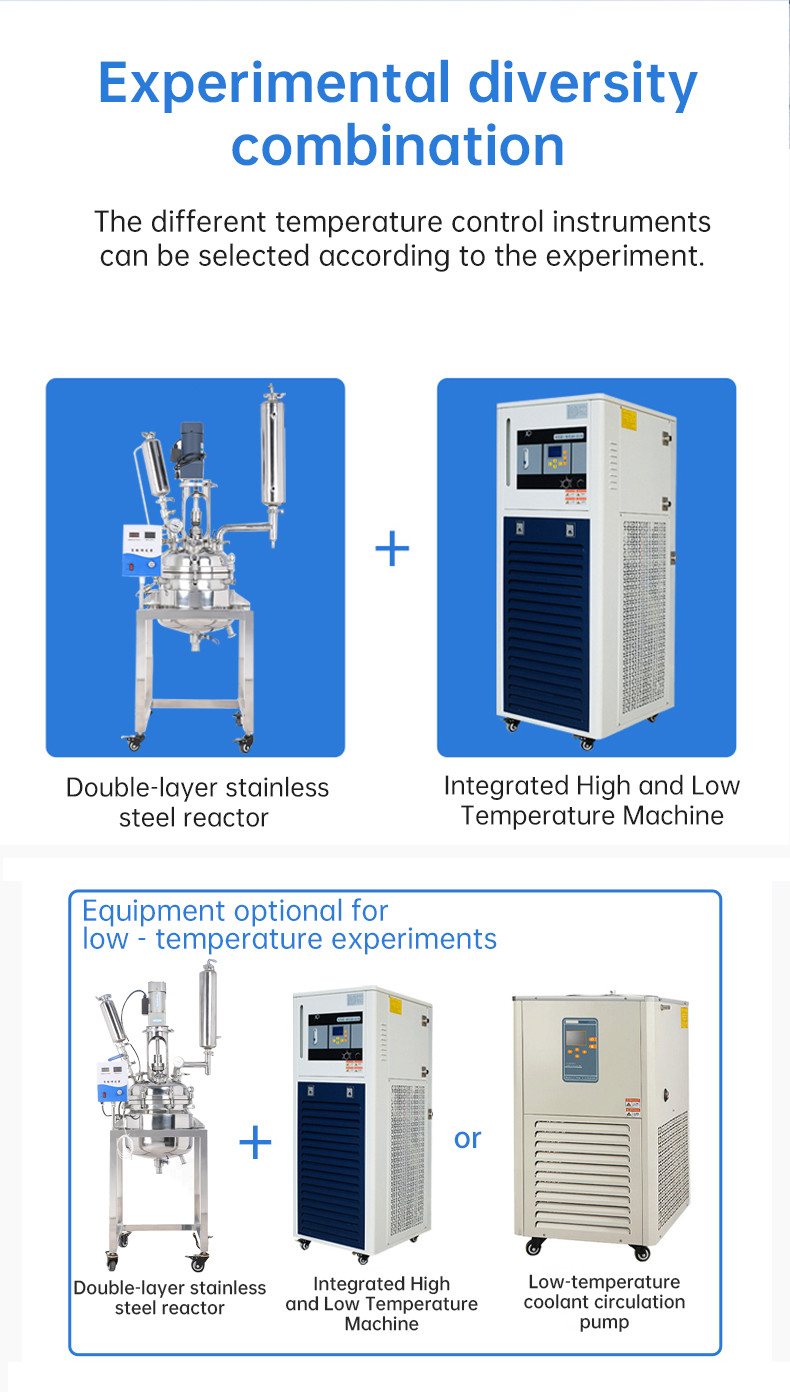 Double-layer Stainless Steel Chemical Reaction Vessel For Laboratory High-pressure Containers For High-pressure Experiments