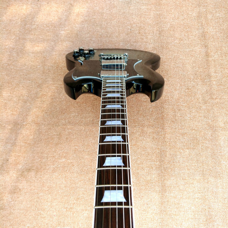 Custom shop metal color SG tonic electric guitar guitar musical instruments mahogany body neck