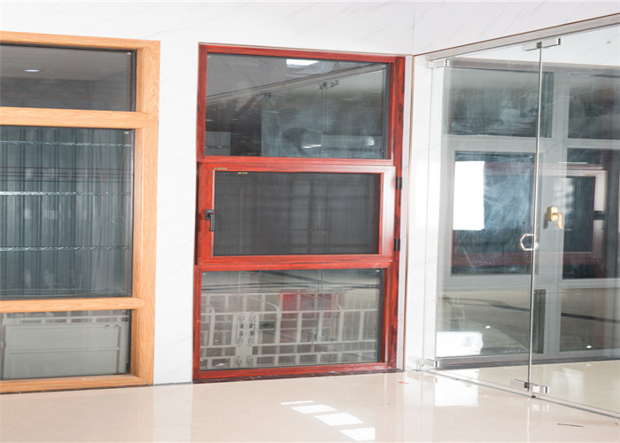 Customized Aluminium Glass Window Powder Coated For Residential / Office