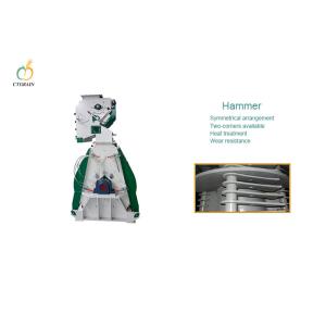 China Low Noise Fish Feed Hammer Mill Machine on sale