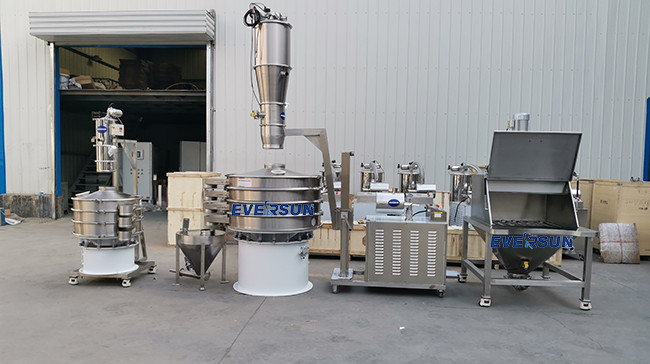 PLC Control Mobile Vacuum Conveying Systems 220V / 380V Or Customized