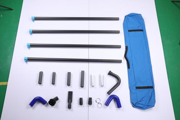 Multi Functional Carbon Fibre Gutter Pole 40mm 50mm OD Carbon Fibre Gutter