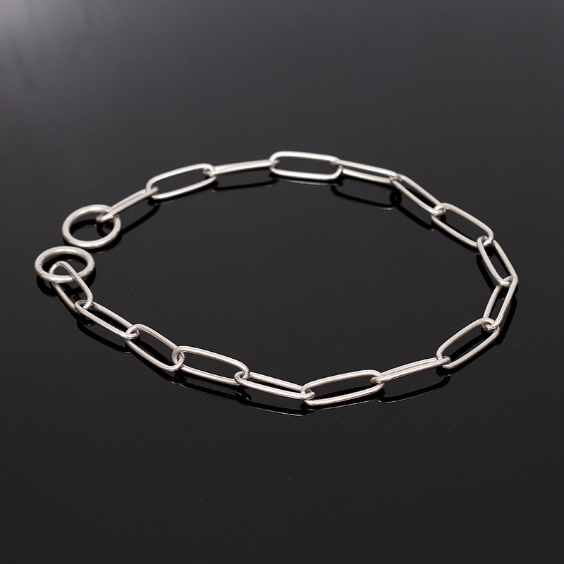 Iron Chains Pet Dog Choke Solid Pattern Performance Popular Style Heavy Duty