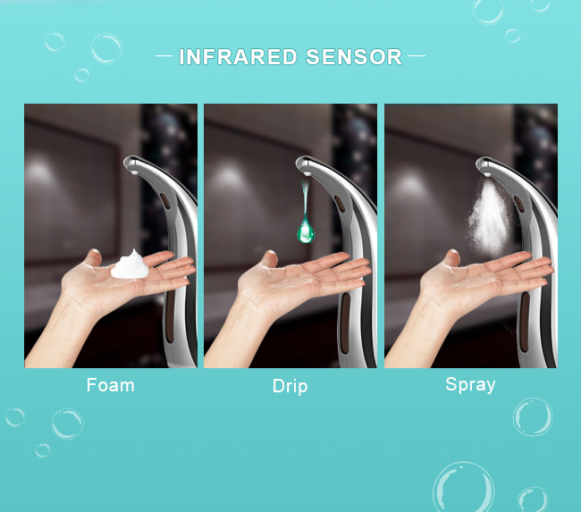Metal Touchless Deck Mounted Automatic Soap Dispenser