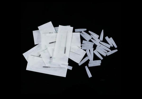 Wholesale Price 100 PCS 1R 3R 5R 5F 7F PMU Needles + Needles Tips Disposable