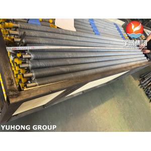 EN10217-7 1.4301 Extruded Finned Tube with Al1060 Fins For Air Coolers in