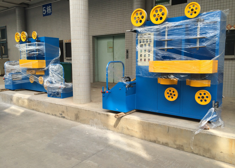 High Speed 630 PVC / PE core Cable Wire Tapping Machine Line
