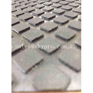 Professional Industrial Rubber Tralier Matting / Small Square Cow Mat