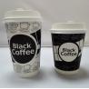 Buy cheap Beverage 20 Oz Disposable Coffee Cups With Lids Food Grade Ink Boba Tea Shops from wholesalers