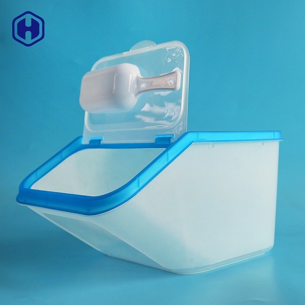 Clear Food Grade Plastic Containers With Scoop Sweet Candy Packaging