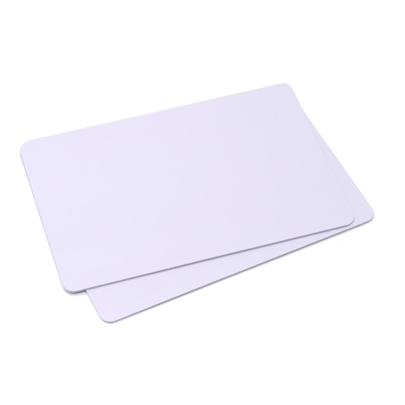 White Hotel Door Lock Accessories Customized RFID Smart Card