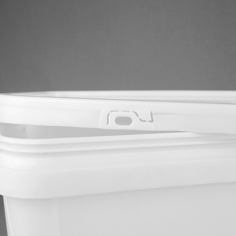 10L 18L 20L Oblong Plastic Buckets Recycled Screen Printing