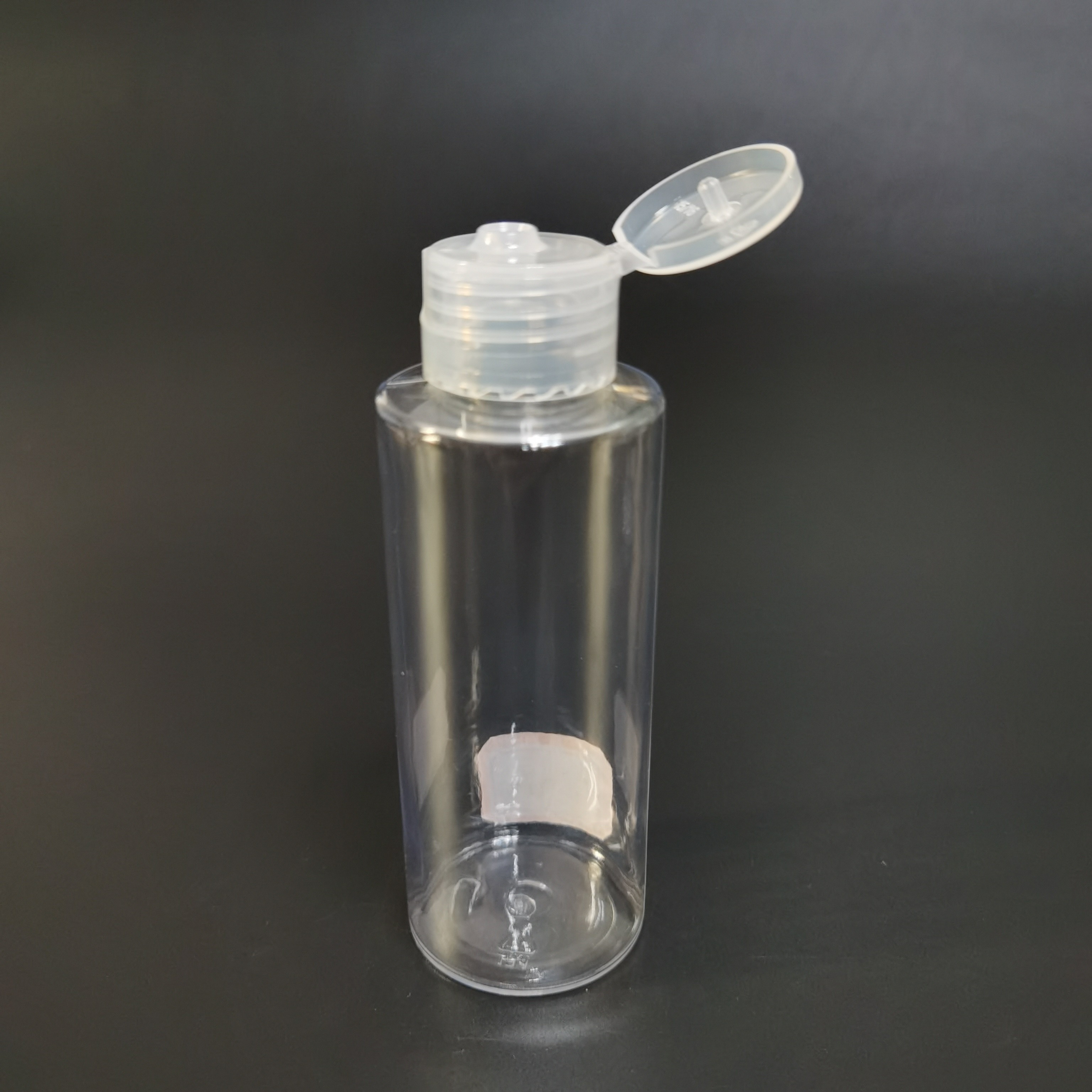 100ML Clear Shampoo Conditioner Bottles PET Plastic Cosmetics Packaging