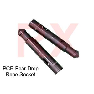  Alloy Steel Wireline Tool String Pear Drop Rope Socket PCE Manufactures