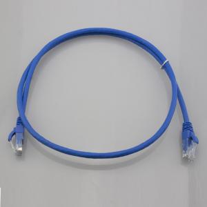 Multi Color Cat6 UTP 24AWG BC Patch Cord LAN Cable With ROHS Jacket