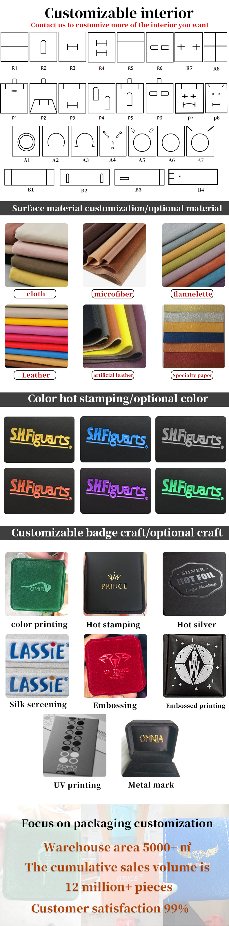 Velvet Travel Ring Box for Customized Jewelry Packaging and Wedding Rings
