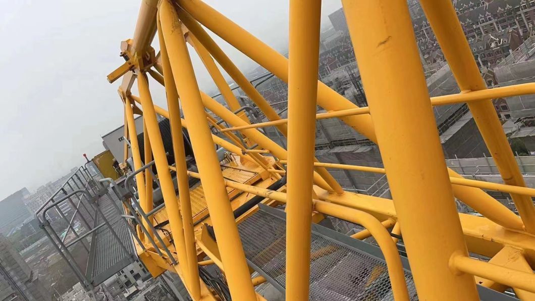 Taizhou Tenda 6016-10 Used Tower Crane for Sale