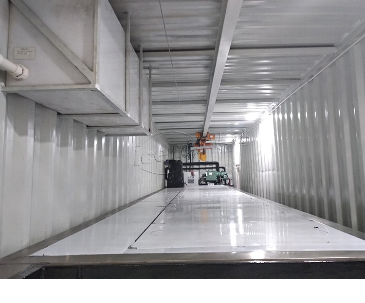 RefComp Compressor 31.25KW 8T Container Block Ice Machine Removable for Port and Quay