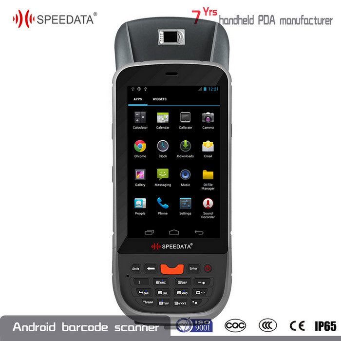 Bluetooth WiFi Biometric Fingerprint Scanner , 8MP Camera Wireless Fingerprint Scanner