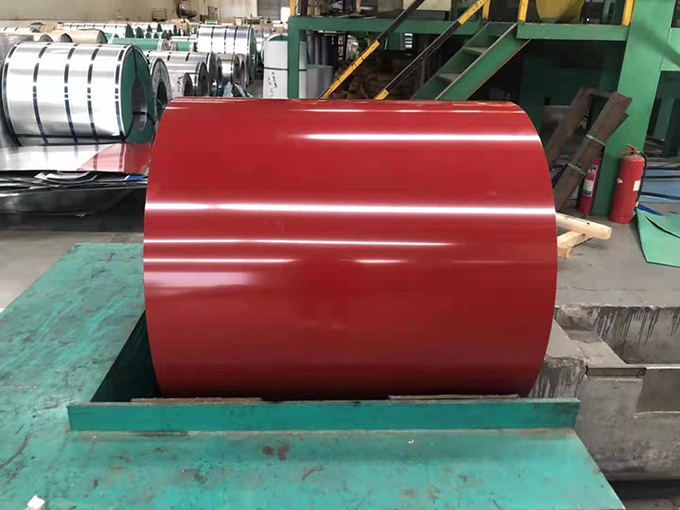 PPGL Pre Painted Galvanized Coils Colour Coated For Metal Roofing Sheet 0