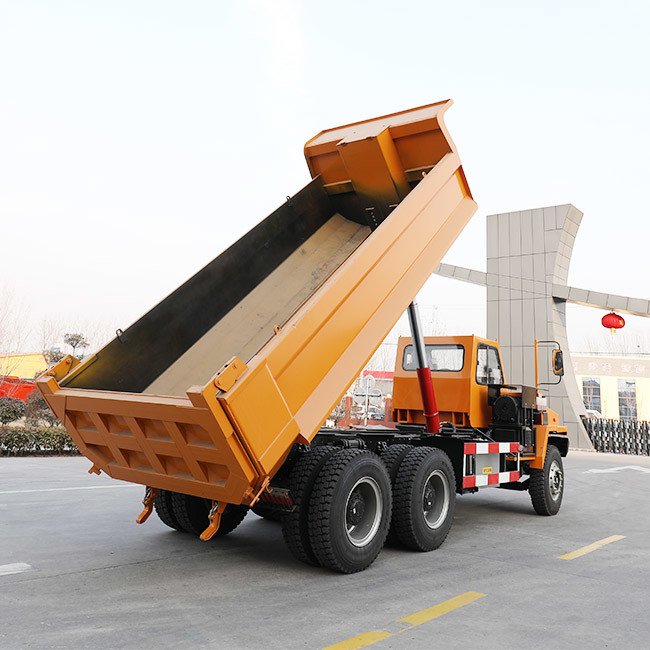 Yuchai YC6L340-33 Engine Wheeled Dump Truck 25 Ton Hydraulic Dump Truck Underground