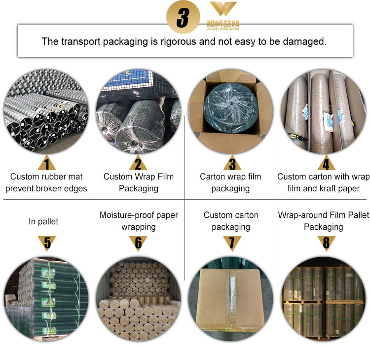 1"X1/2" Galvanized Iron Welded Wire Mesh With Alkali Resistance