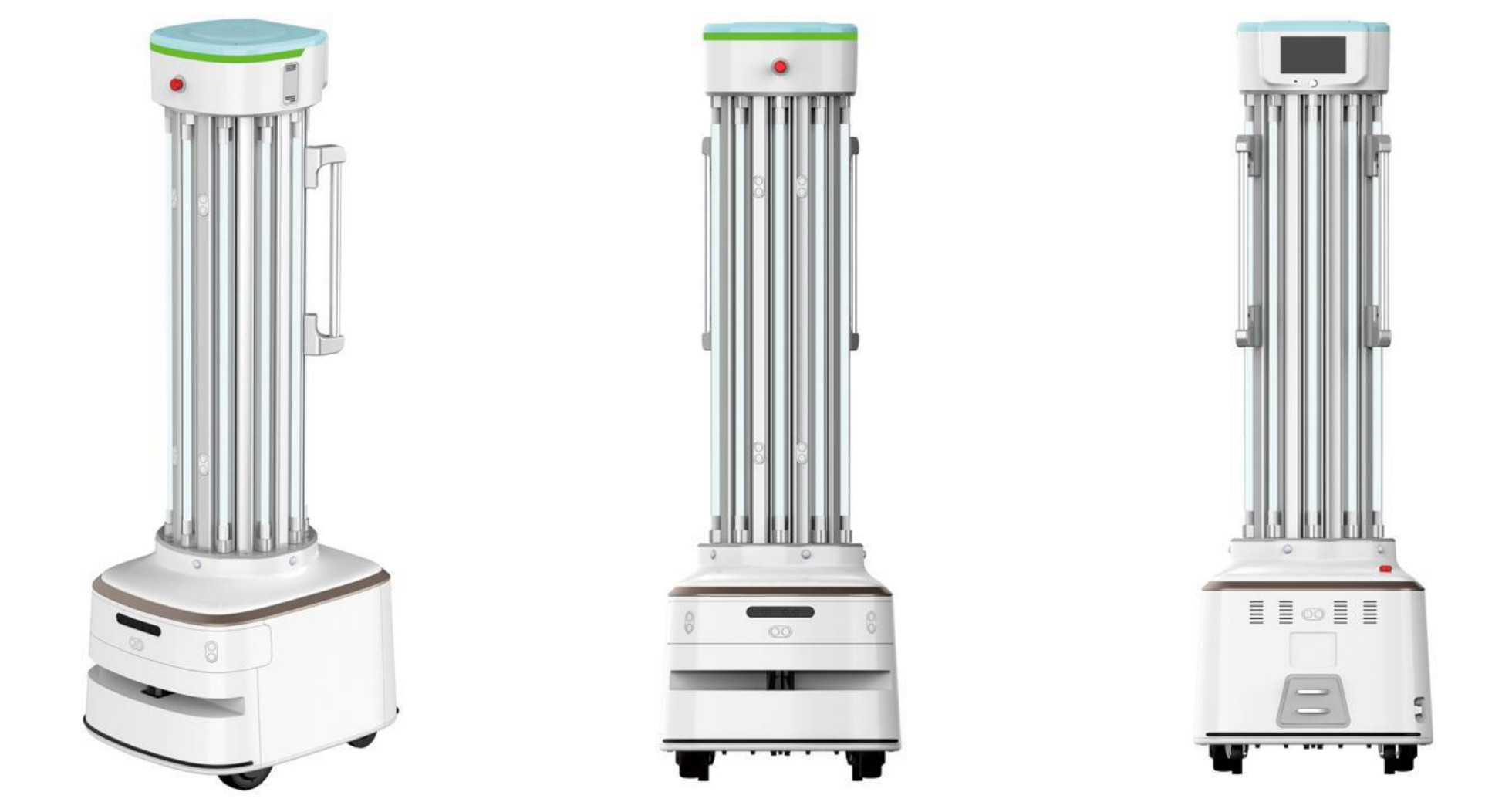  Automatic Charging Uv Light Robot Sterilizer Uvc Disinfection 2500W Schools Institutions Manufactures