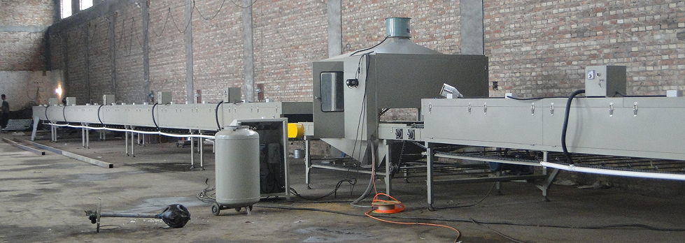 stone coated tile machine