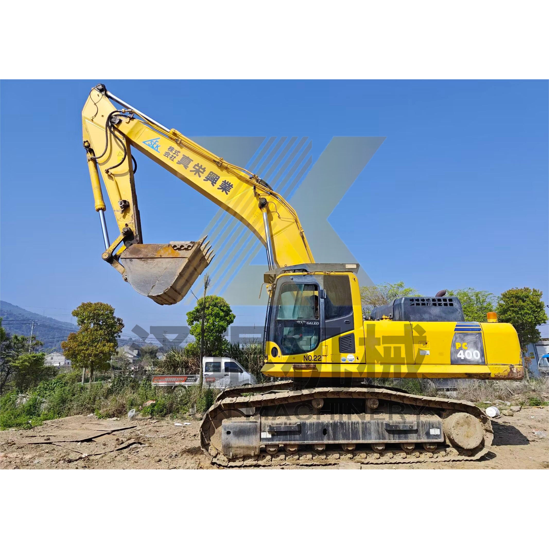 Komatsu PC400-8 Model 2022 2023 Excavator for Turkey's Infrastructure Development