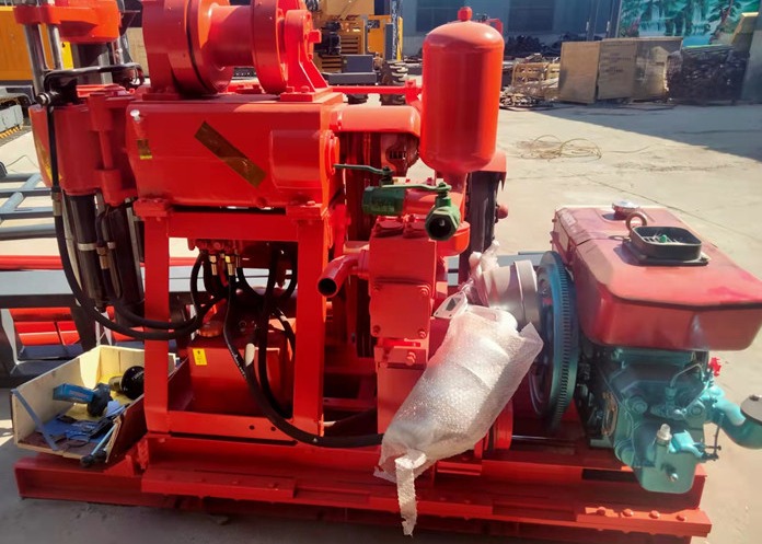 GK200 Steel Core Drilling Rig / Exploration Drilling Rig Machine For Exploration And Core Drilling