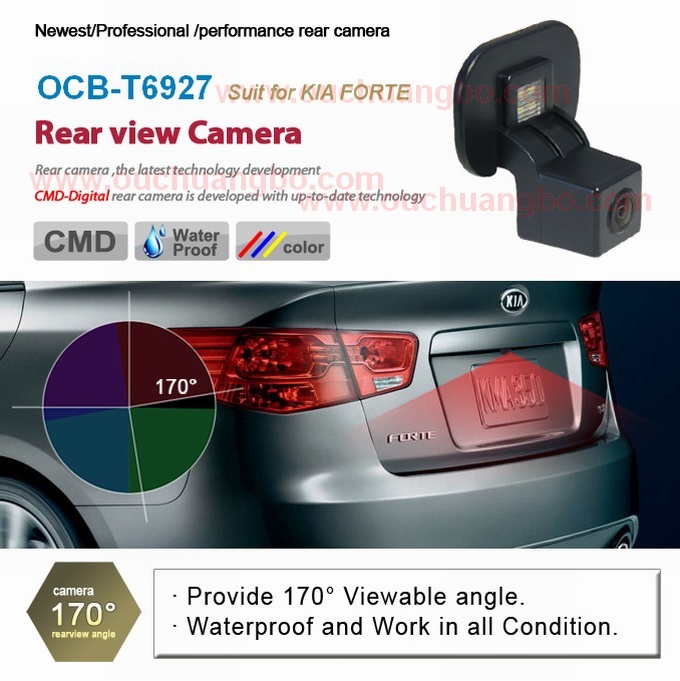 Ouchuangbo CCD Front View Car Parking reverse Camera for Kia Forte OCB-T6927