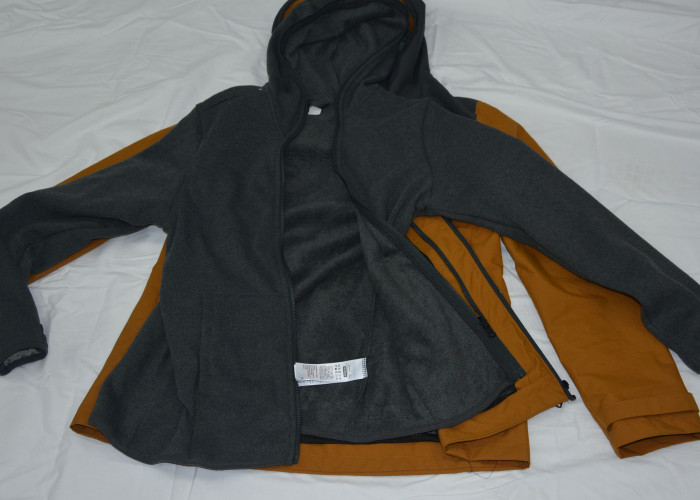 Water And Wind Proof Outdoor Clothing Two Pieces Jacket With Hood