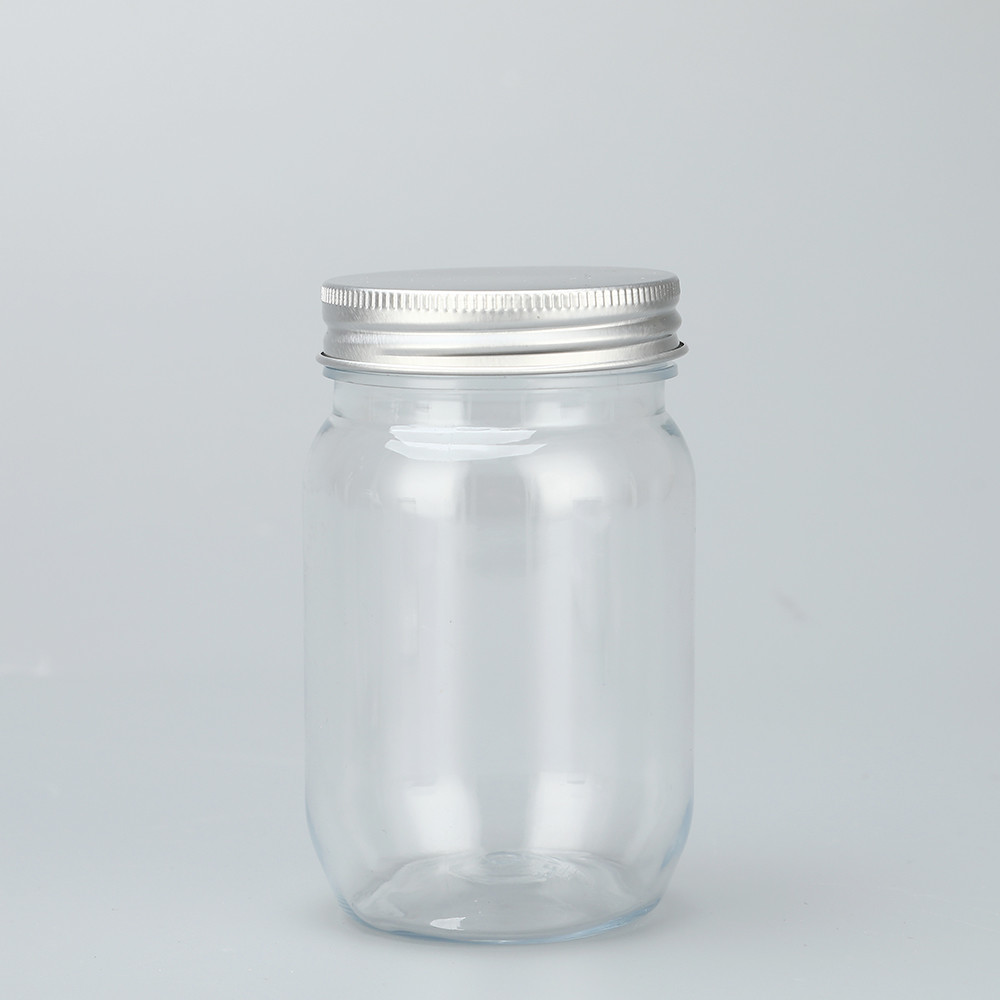 Customizable Logo Printed Plastic Jar Containers with Lids