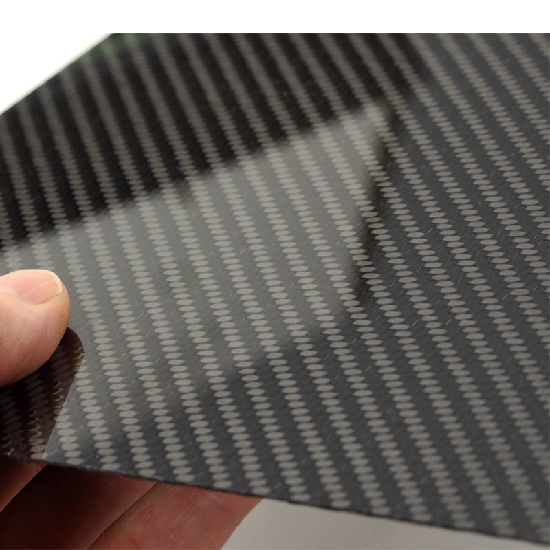 Plain Weave Carbon Fiber Sheets 0.5mm 1mm 1.5mm 2mm 2.5mm 3mm 4mm