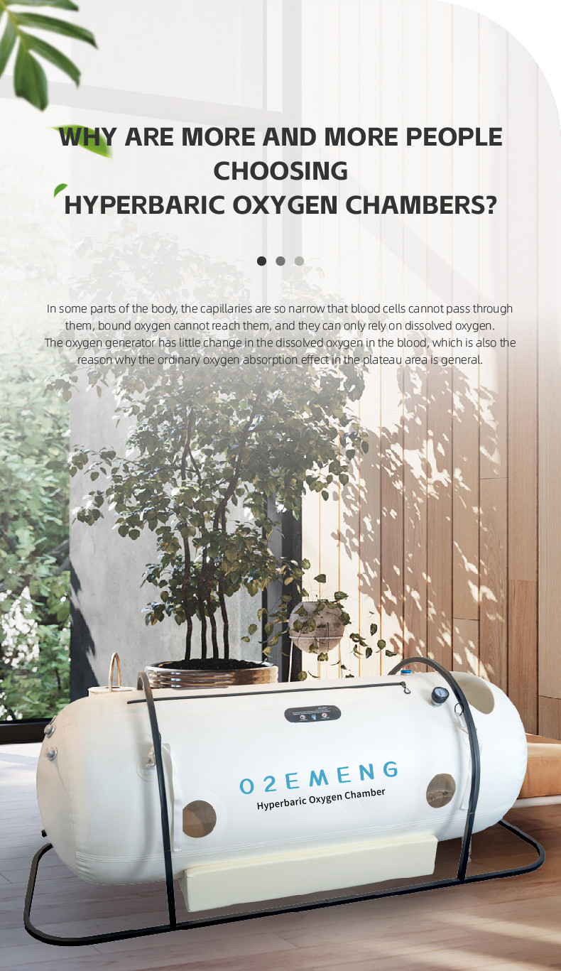 EMS04 Noise Level Less Than 63 DB Hyperbaric Oxygen Therapy Chamber for Rehabilitation