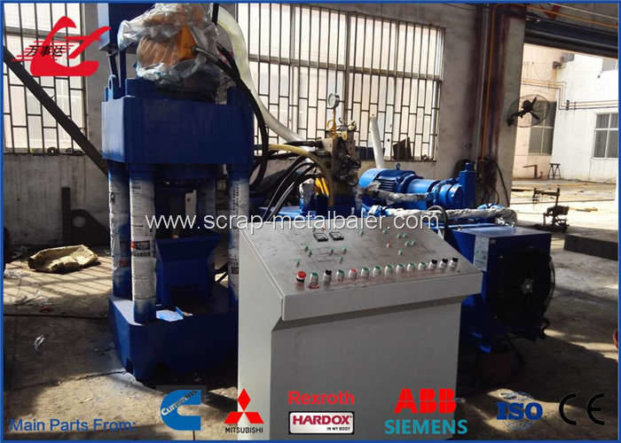 Customised Size Metal Briquetting Machines With Feeding System Y83-6300
