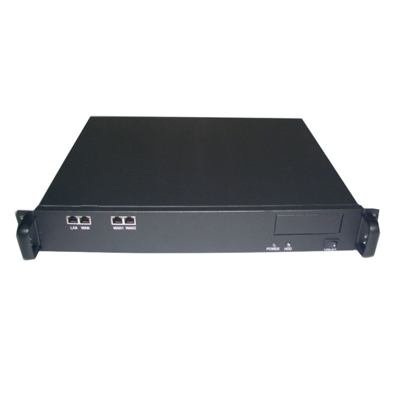 1.5U Firewall Gateway Chassis 4 Network Port Chassis Industrial Server Chassis 1U Half ATX Large Board Route Performance