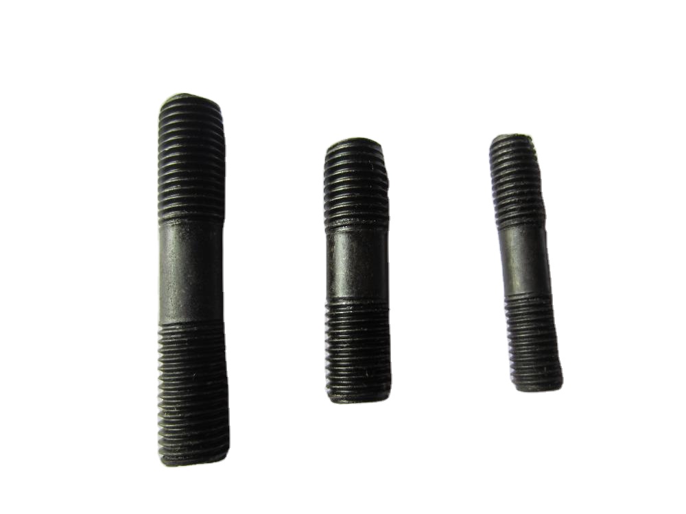 Double head bolts grade 8.8 for Carbon steel blackening studs type Inch Clamping type